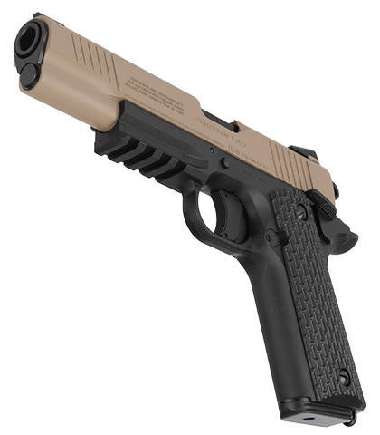 Colt M45 CQBP .177 Cal CO2 Blowback Airgun Pistol, Black/DE