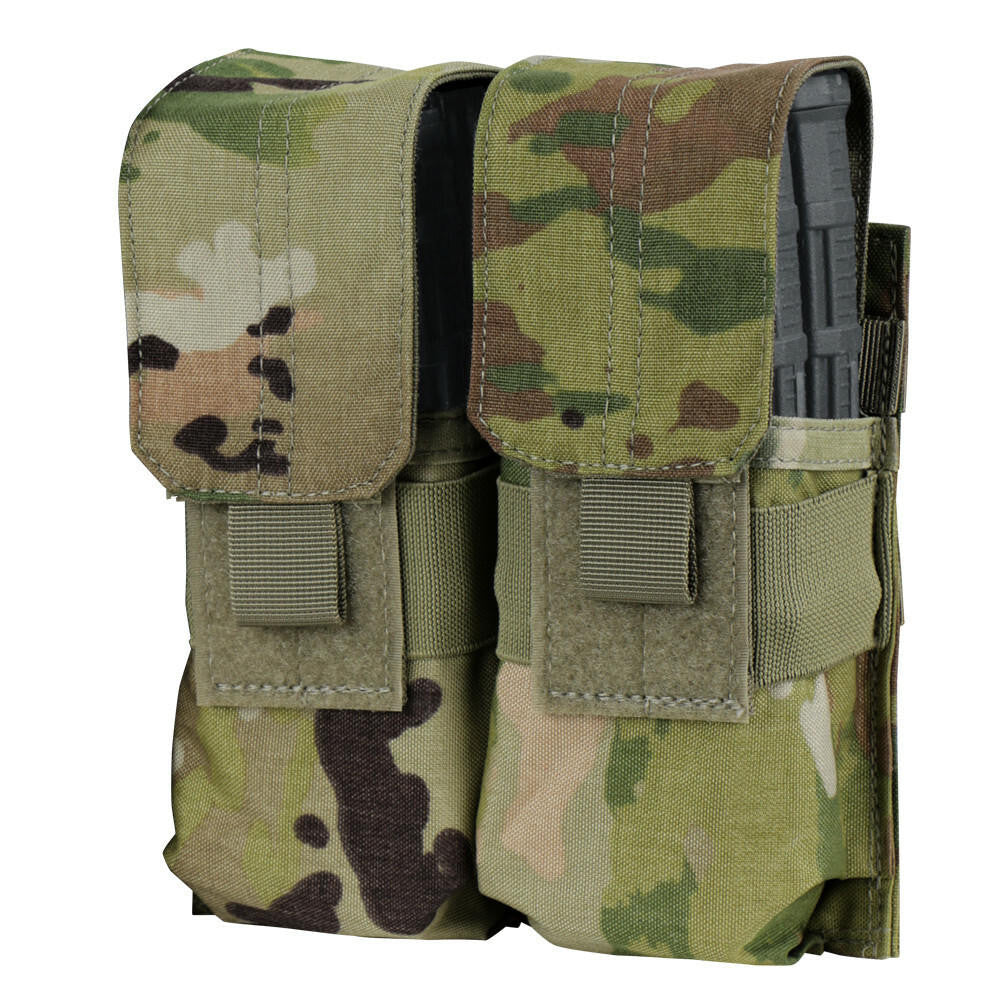 Condor Double M4 Magazine Pouch with Scorpion OCP