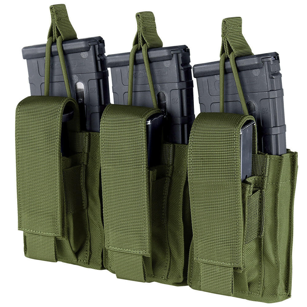 Condor Gen 2 Triple Kangaroo Mag Pouch, Olive Drab