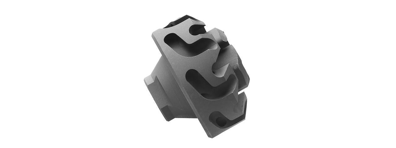 Cookie Cutter (Type C) Recoil Compensator 14mm CCW Flash Hider