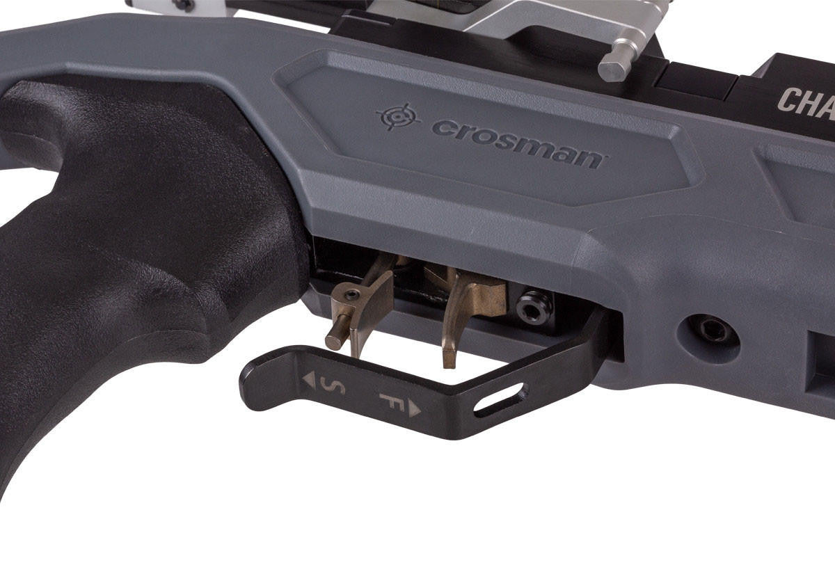 Crosman Challenger PCP .177 Competition Pellet Air Rifle w/ Open Sights, Two-Tone