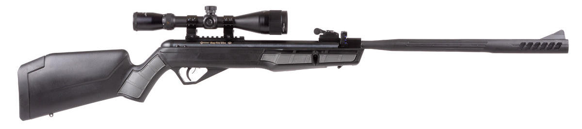 Crosman MAG-Fire Ultra Multi-Shot Break Barrel Air Rifle .22 Cal, Black