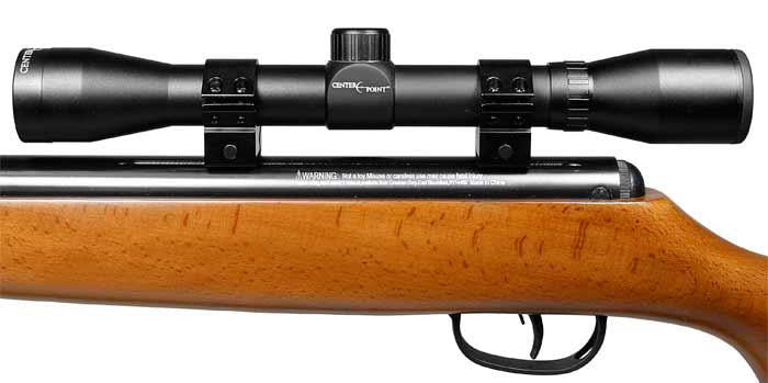 Crosman Optimus Breakbarrel Air Rifle Combo .177 Cal, Wood