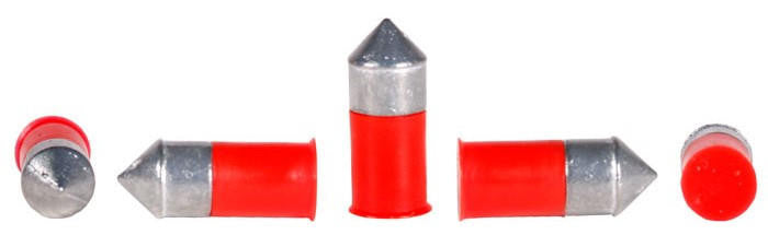 Crosman PowerShot Red Flight Penetrator .22 Cal 16.7 Grains Lead-Free Pellets, 100ct