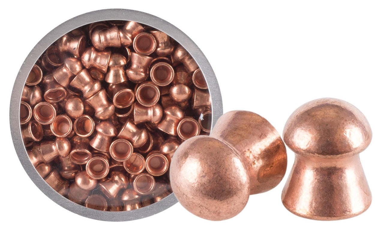 Crosman Premier Magnum .22 Cal 14.4 Grains Domed Lead Pellets, 150ct, Copper