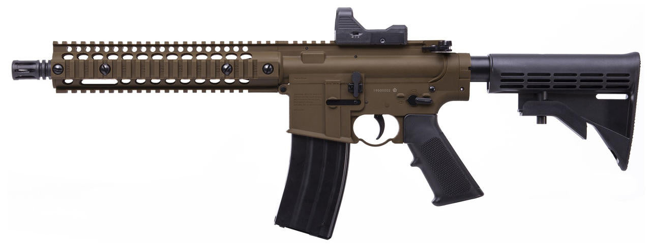 Crosman R1 Full Auto 0.177 Cal BB Air Rifle, Dark Earth