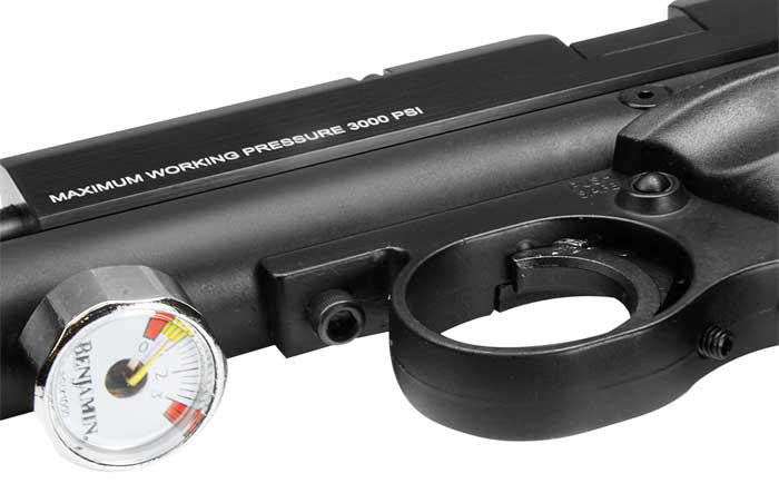 Crosman Silhouette PCP 0.177 Cal Airgun, Black