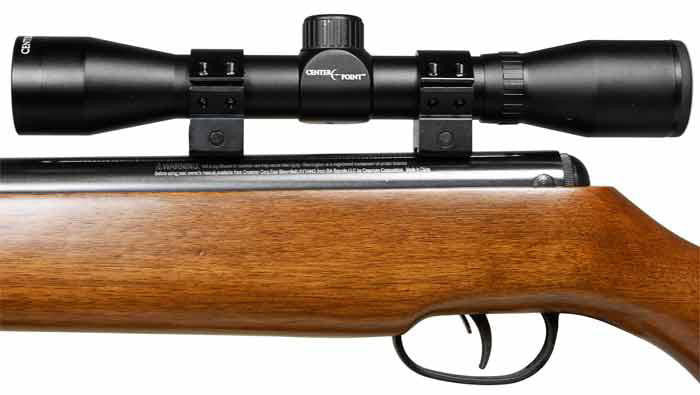 Crosman Vantage 0.177 Cal Air Rifle, Wood/Black