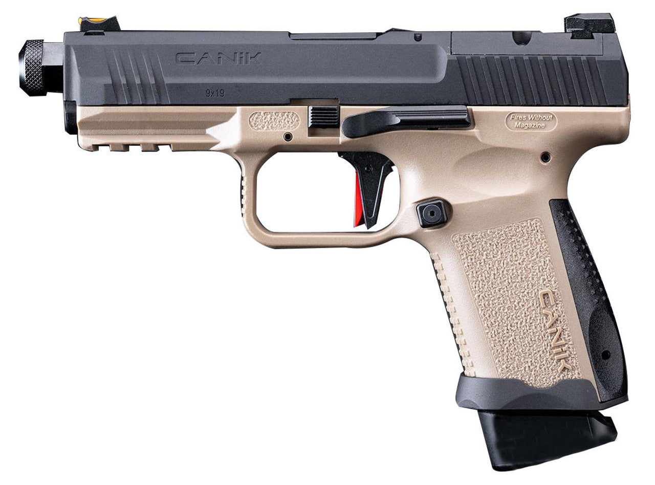 Cybergun Canik Salient Arms TP9 Elite Combat GBB Airsoft Training Pistol, Two-Tone