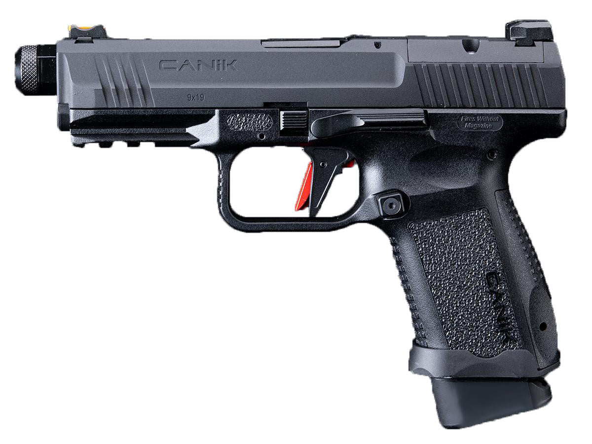 Cybergun Canik x Salient Arms TP9 Elite Combat GBB Airsoft Training Pistol, Black