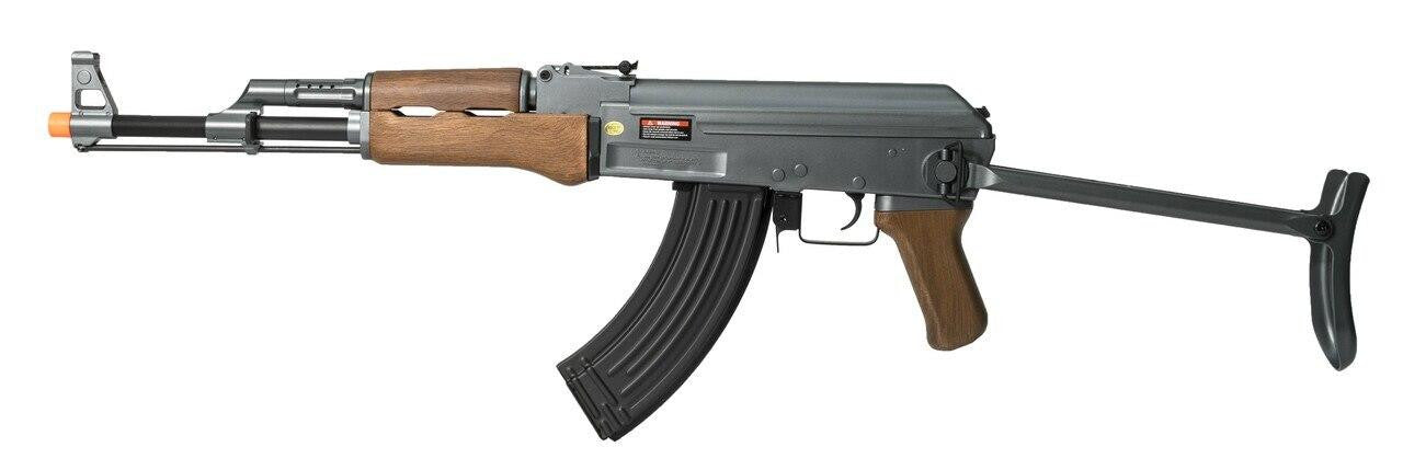 CYMA CM028S AK47S AEG Airsoft Rifle w/ Under Folding Stock