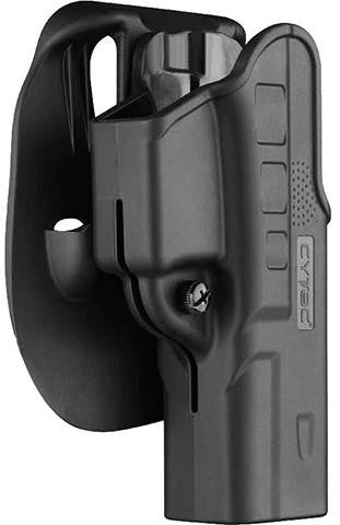 Cytac IWB F-Speeder Fast Draw Holster for Glock 17, 22, 31 Gen 1-4, Black