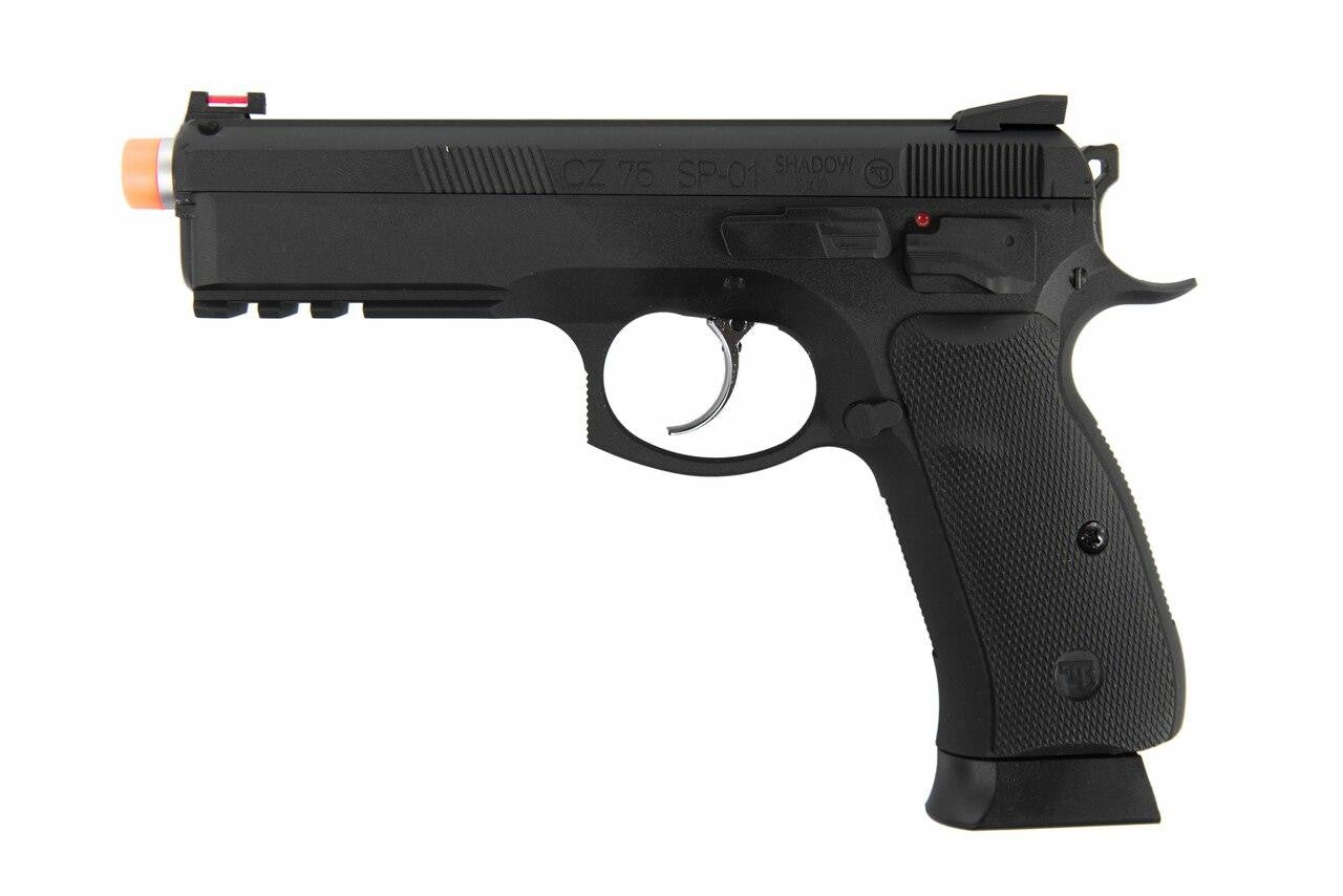 ASG CZ SP-01 Shadow Gas Blowback Airsoft Pistol, Black