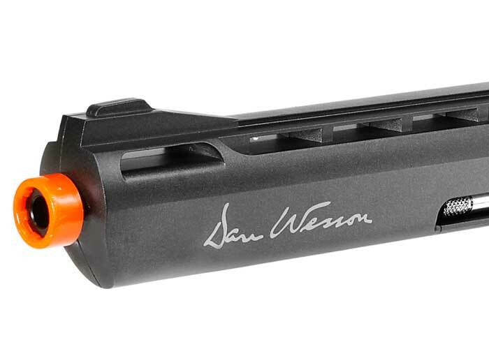 Dan Wesson 6" CO2 Airsoft Revolver, Grey