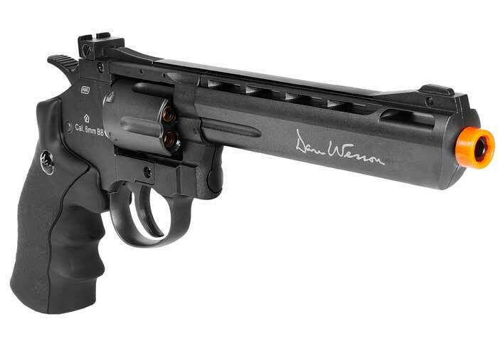 Dan Wesson 6" CO2 Airsoft Revolver, Grey