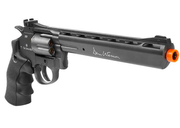 Dan Wesson 8" CO2 Airsoft Revolver, Grey