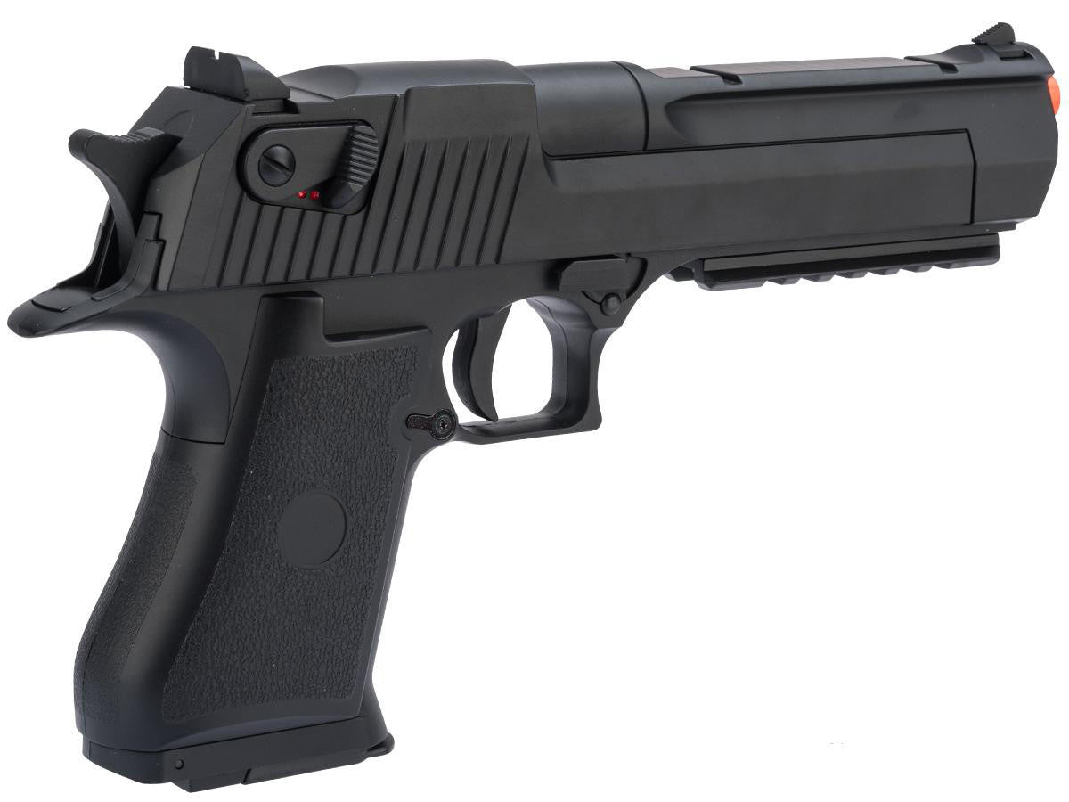 CYMA Desert Eagle Licensed Full Auto Airsoft AEP Pistol, Black