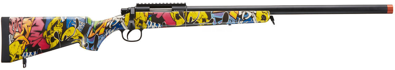 Double Bell VSR-10 Bolt Action Airsoft Sniper Rifle, Graffiti