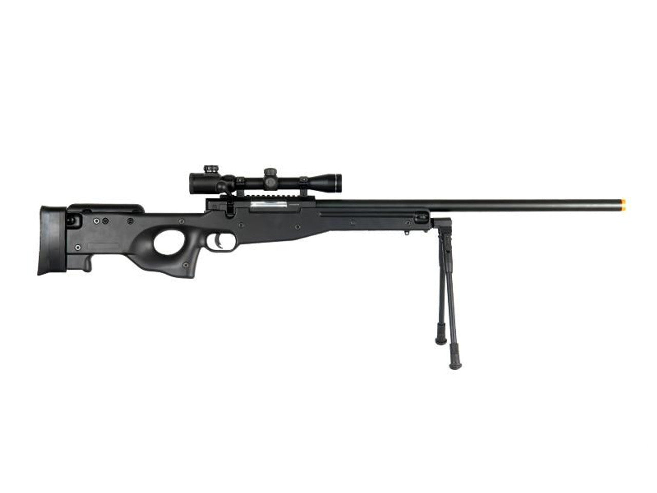 Double Eagle Full Metal L96 Bolt Action Airsoft Sniper Rifle with Scope and Bipod