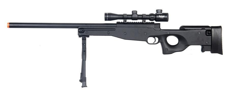 Double Eagle M59P Airsoft Sniper Rifle w/ Scope and Bipod