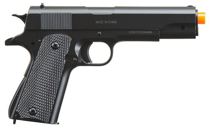 Double Eagle Spring Airsoft Pistol, Black