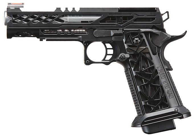 Dr. Black "Tenebris" Custom 5.1 Hi-Capa GBB Airsoft Pistol, Black