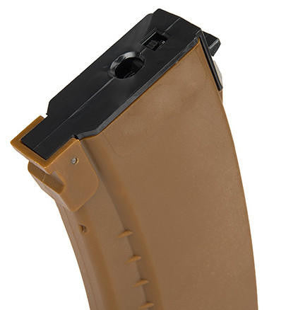 E&L AK74N 120rds Mid-cap Magazine, Brown