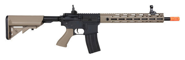 Elite Force M4 CFRX w/ Eye Trace Airsoft Rifle, Black/Tan