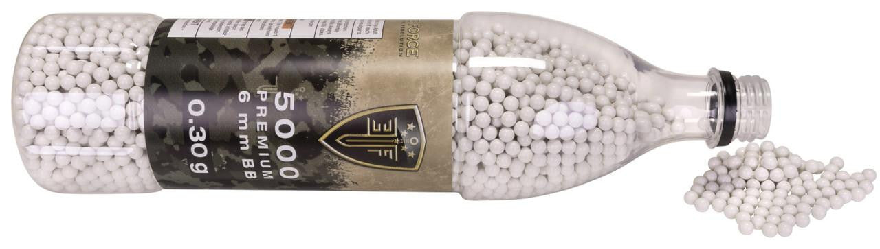 Elite Force Premium 0.30g 5000ct Airsoft BBs, White
