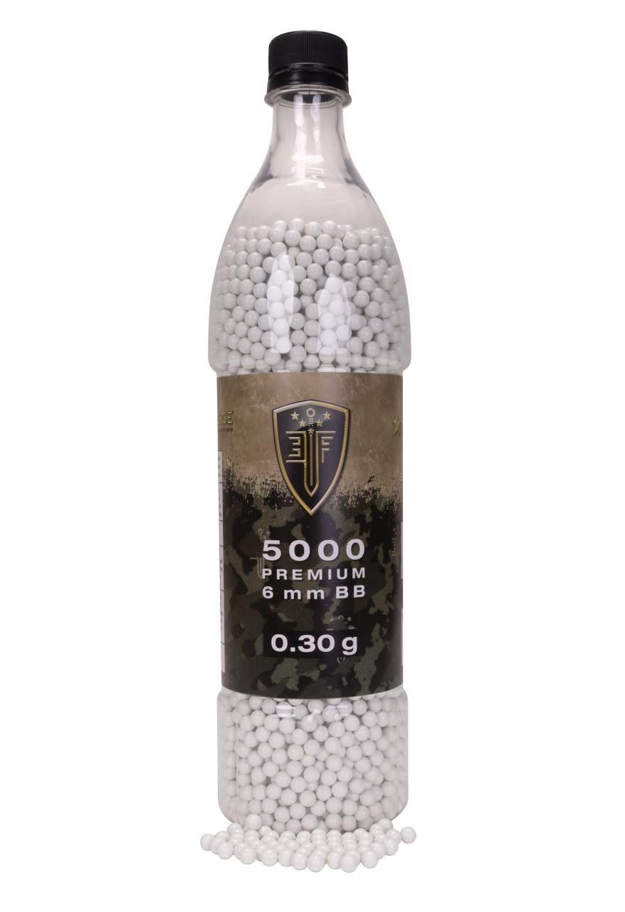 Elite Force Premium 0.30g 5000ct Airsoft BBs, White