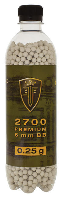 Elite Force Premium BBs, 0.25g, 2700 rounds