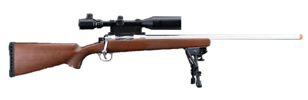 EMG Barrett Fieldcraft Airsoft Precision Gas Sniper Rifle, Real Wood