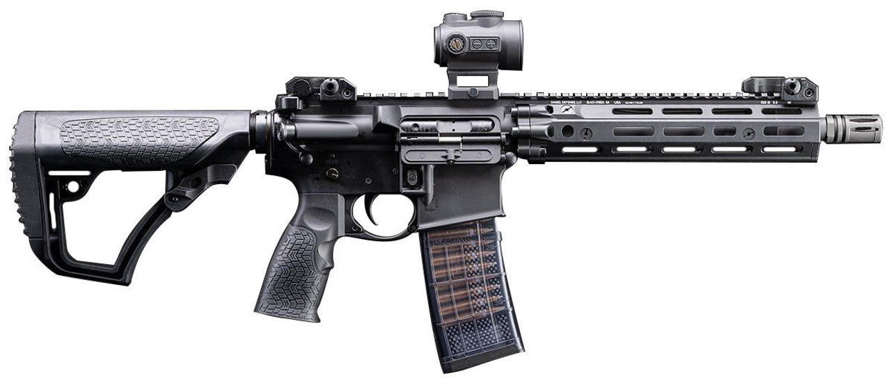 EMG CYMA CGS Series Daniel Defense Licensed DDM4 MK18 RIII Series GBB Airsoft Rifle, Black