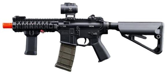 EMG Daniel Defense Licensed DDM4 Dagger RISII-7 B.R.S.S. Lite Airsoft AEG Rifle, Black