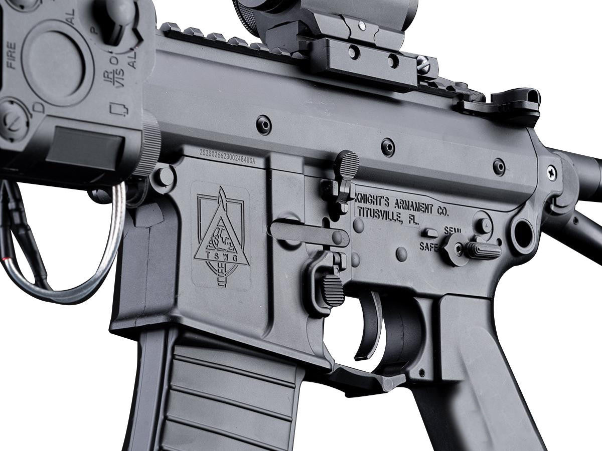 EMG Helios Knights Armament Delta PDW Sportsline Airsoft AEG Rifle w/ MOSFET, Black