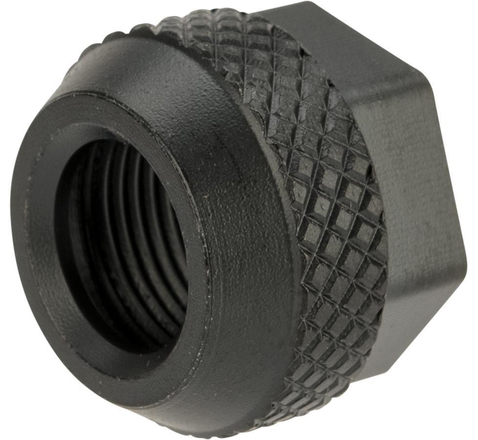 EMG / Salient Arms International Steel Convex 14mm CCW Thread Protector for Airsoft Pistols, Black