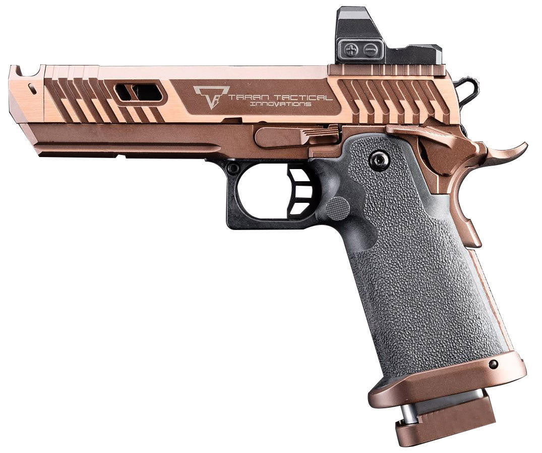 EMG TTI Licensed Sand Viper 2011 Full Auto GBB Airsoft Pistol, Two-Tone