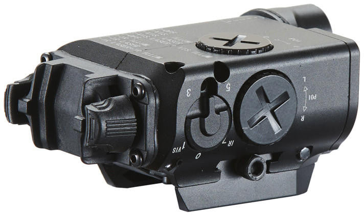 FMA Lab XVL2 IRC IR LED Flashlight and Laser, Black