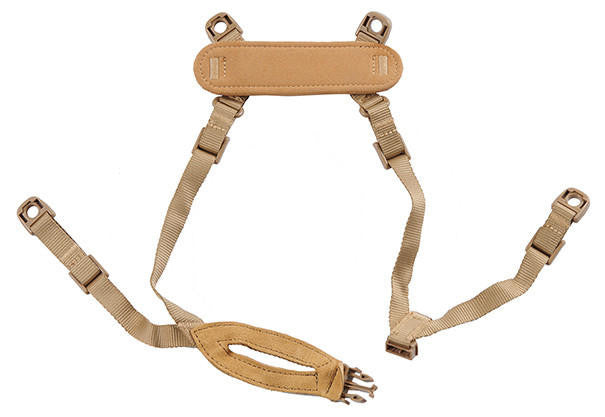 FMA Labs Helmet Retention System, Dark Earth