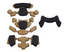 FMA Labs MT Helmet Protective Pads, Tan