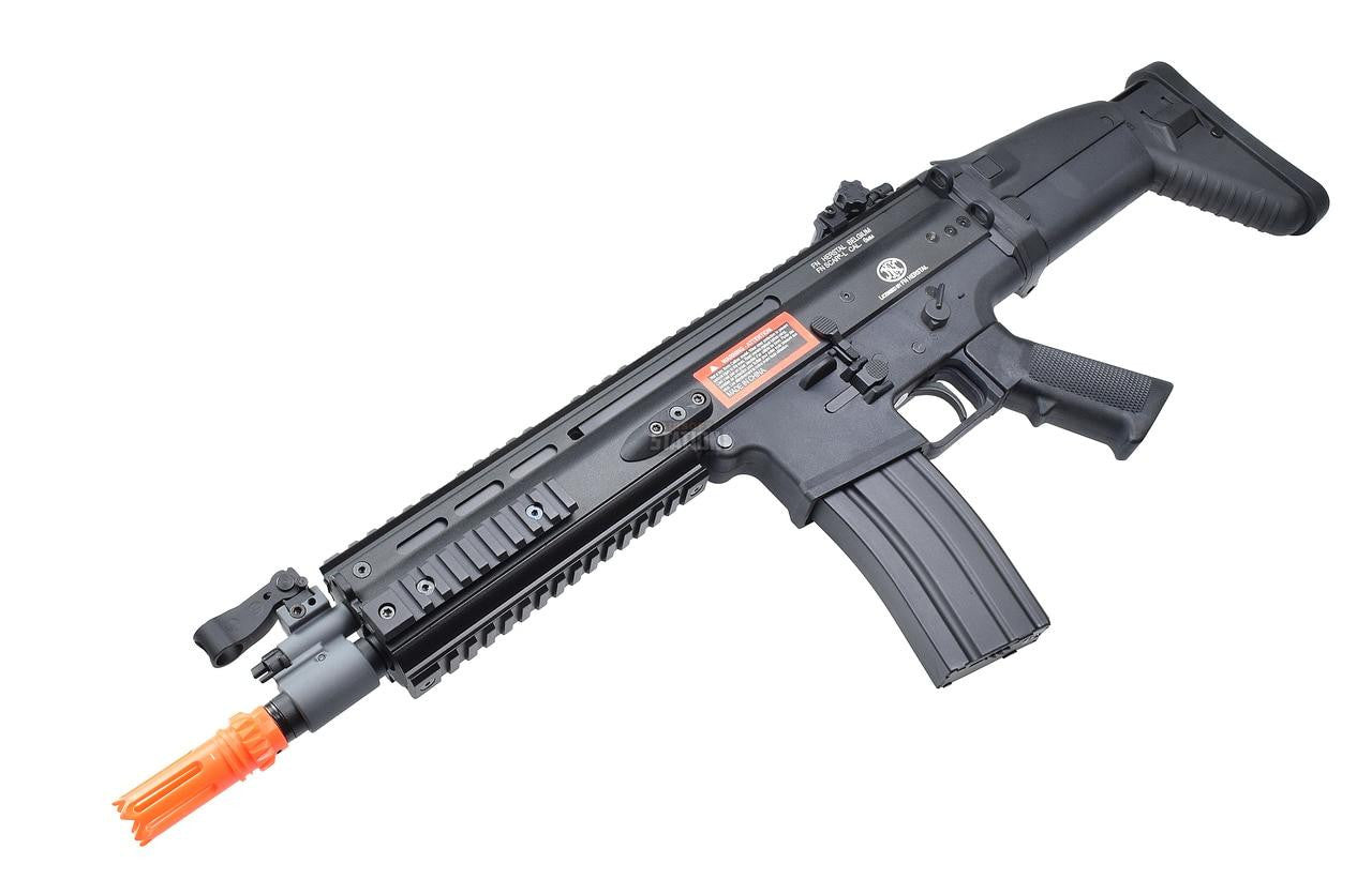 FN Herstal SCAR-L Airsoft Metal/Polymer AEG Rifle, Black
