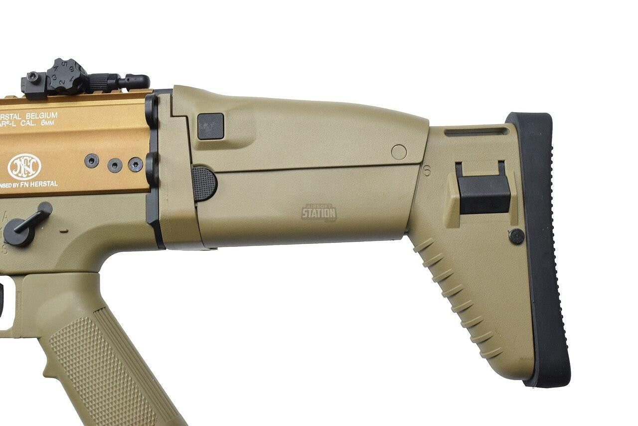 FN Herstal SCAR-L Airsoft Metal/Polymer AEG Rifle, Tan
