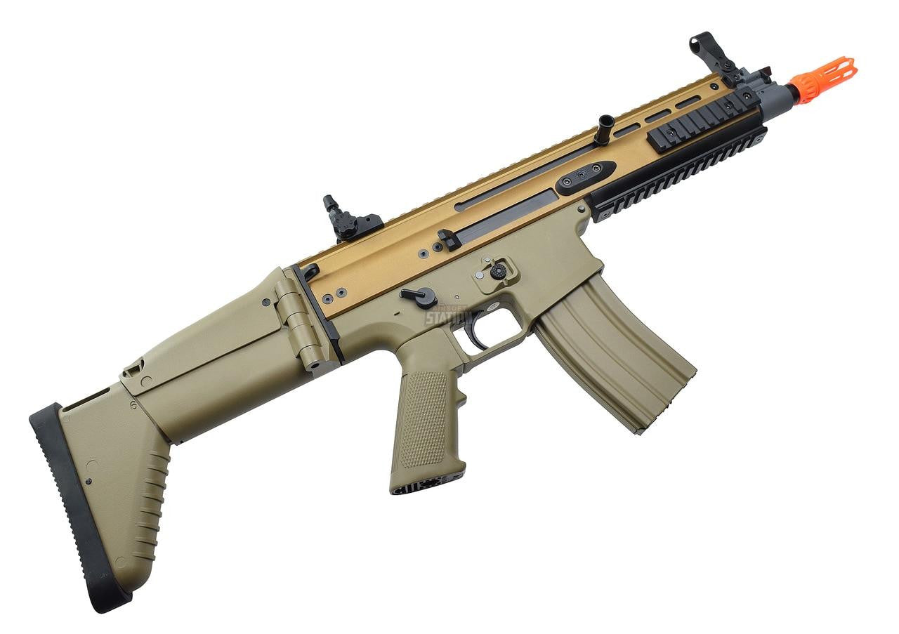 FN Herstal SCAR-L Airsoft Metal/Polymer AEG Rifle, Tan