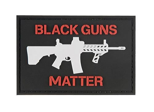 G-Force Black Guns Matter PVC Morale Patch