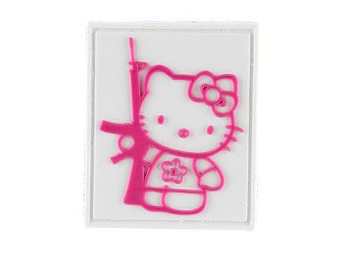 G-Force Kitty With Rifle PVC Morale Patch