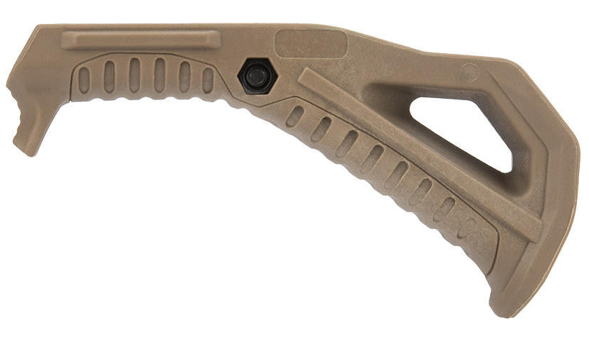 G-Force Picatinny Grooved Angled Foregrip, Dark Earth