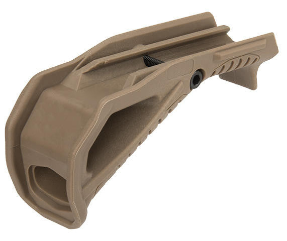 G-Force Picatinny Grooved Angled Foregrip, Dark Earth