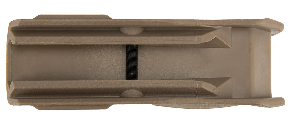 G-Force Picatinny Grooved Angled Foregrip, Dark Earth