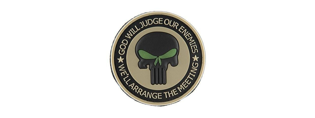 G-Force Punisher Enemies Glow-In-The-Dark PVC Morale Patch