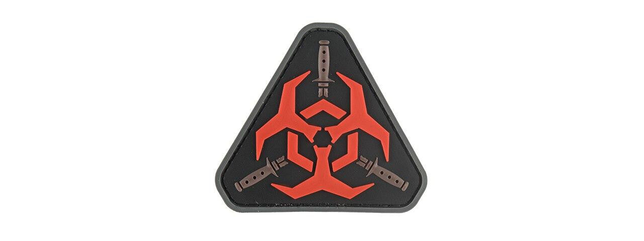 G-Force Resident Evil Biohazard PVC Morale Patch, Red
